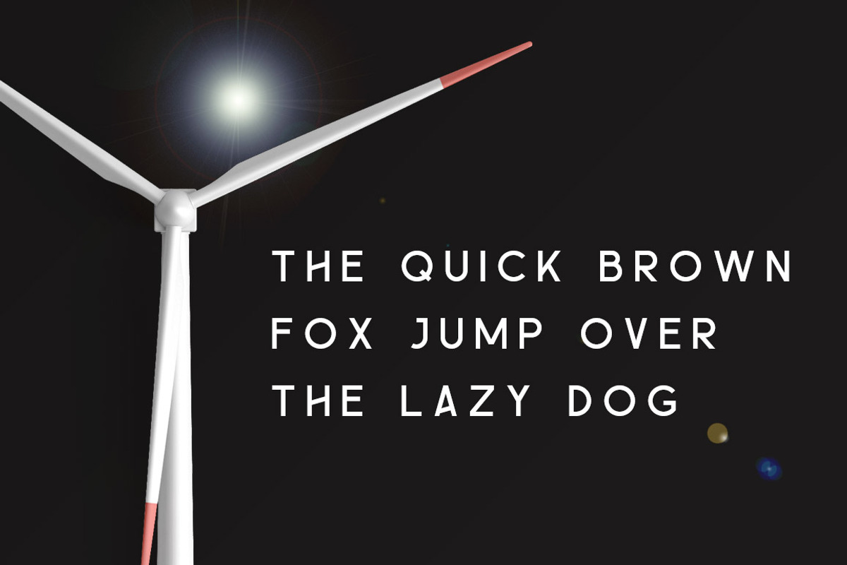 ovine Monospace Sans Serif Typeface preview 3