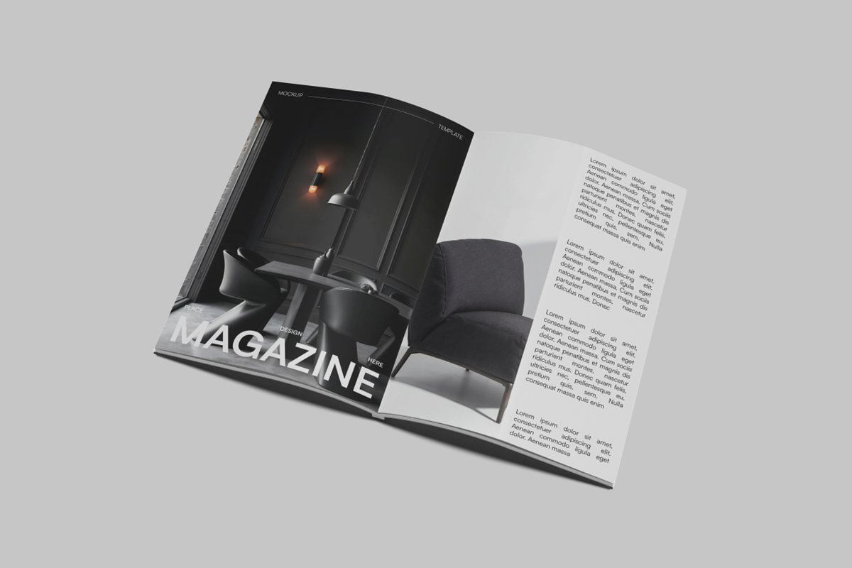 Magazine Mockup, a Books & Magazine Mockup by Cekal_std (Photo 2 of 4)