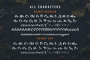 Rainly - Brush & SVG Font, a Script Font by Craft Supply Co. (Thumbnail 5 of 11)