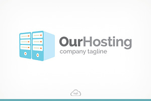 Our Hosting Logo Template