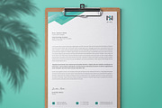 Letterhead Word Template, a Stationery Template by ResumeDevisers (Thumbnail 5 of 8)