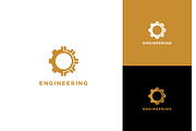 Engineering Gear Option Logo, a Branding & Logo Template by ika trisiana (Thumbnail 1 of 2)
