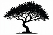 Black Tree SVG Bundle, an Illustration by hafijul (Thumbnail 17 of 21)