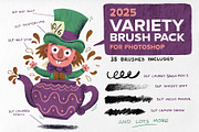 2025 Variety Brush Pack - Photoshop, a Brushes & More by David Creighton-Pester (Thumbnail 1 of 4)