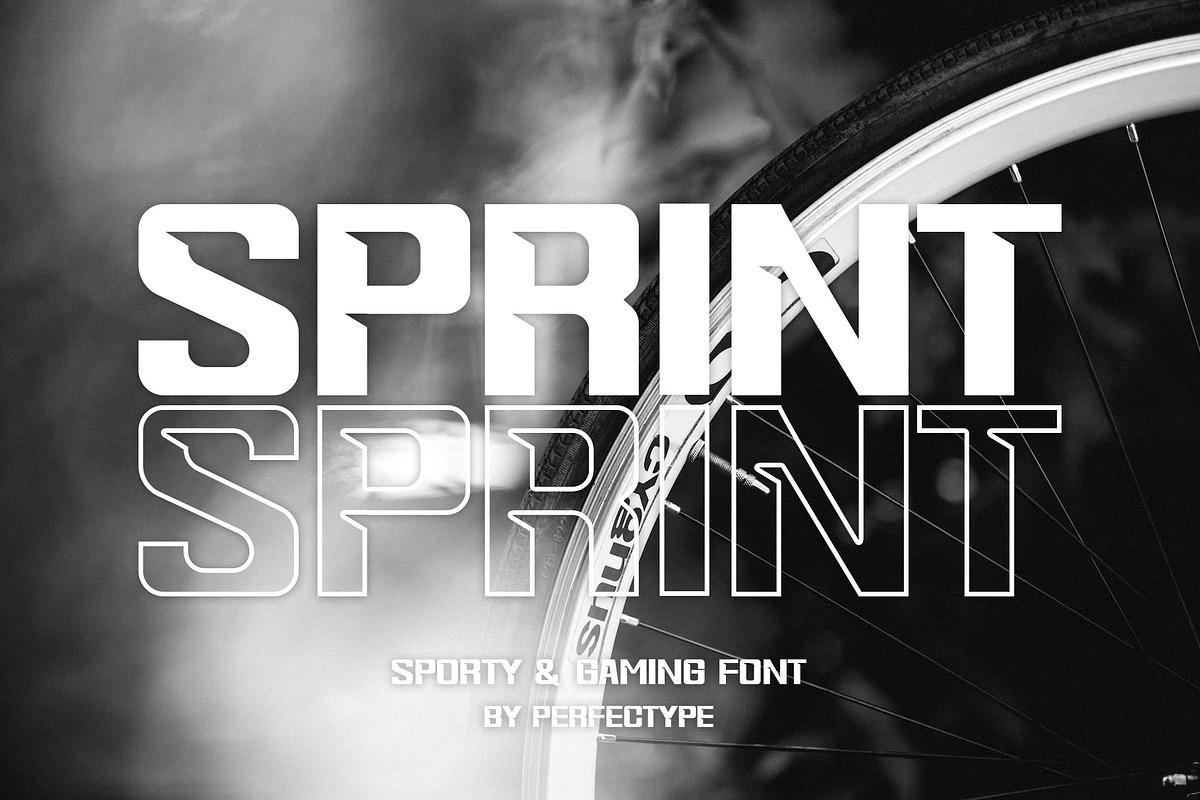 Sprint Modern Sans Serif Font, a Sans Serif Font by Perfectype (Photo 1 of 5)
