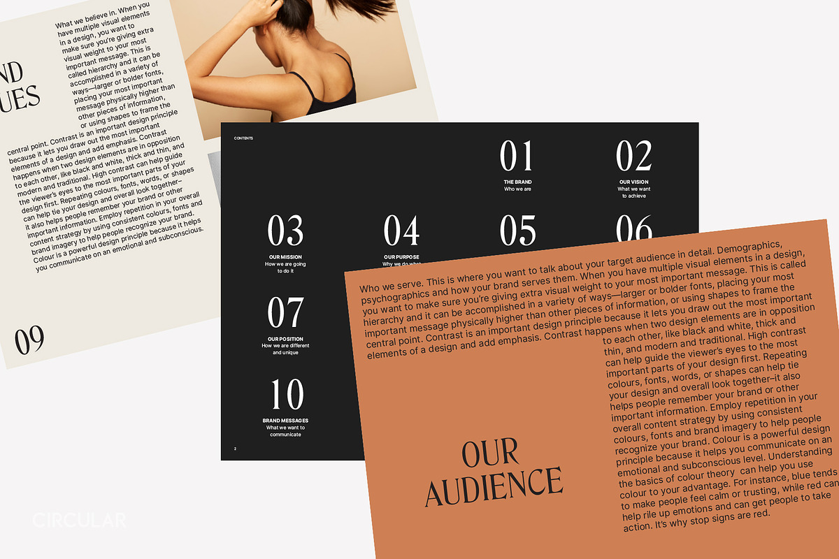 ULTRA / Brand Strategy Template, a Presentation Template by Circular (Photo 11 of 16)