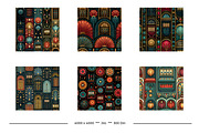 Slot Machine Retro Art Style Designs, a Pattern Graphic by karenfoleyphoto (Thumbnail 3 of 6)
