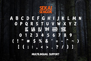 Sekai Sengok Halloween Brush Marker, a Handwritten Font by Maulana Creative (Thumbnail 6 of 7)