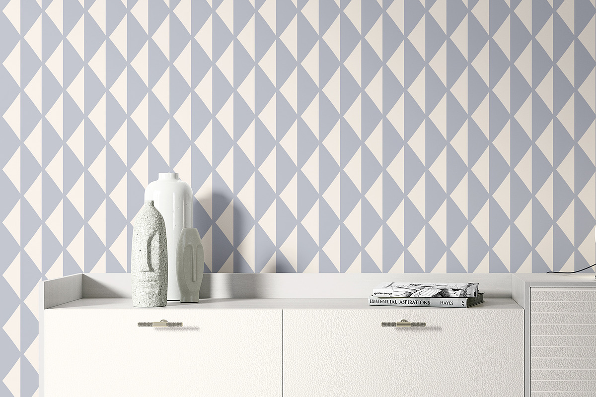 Bright Triangles, a Pattern Graphic by MalyskaStudio (Photo 6 of 13)