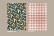 Cottage Core Backgrounds, a Pattern Graphic by cassi has hobbies (Thumbnail 5 of 8)