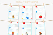 Alphabet Tracing Workbook A to Z, an Education Illustration by Mohammad Sarfaraz (Thumbnail 2 of 13)