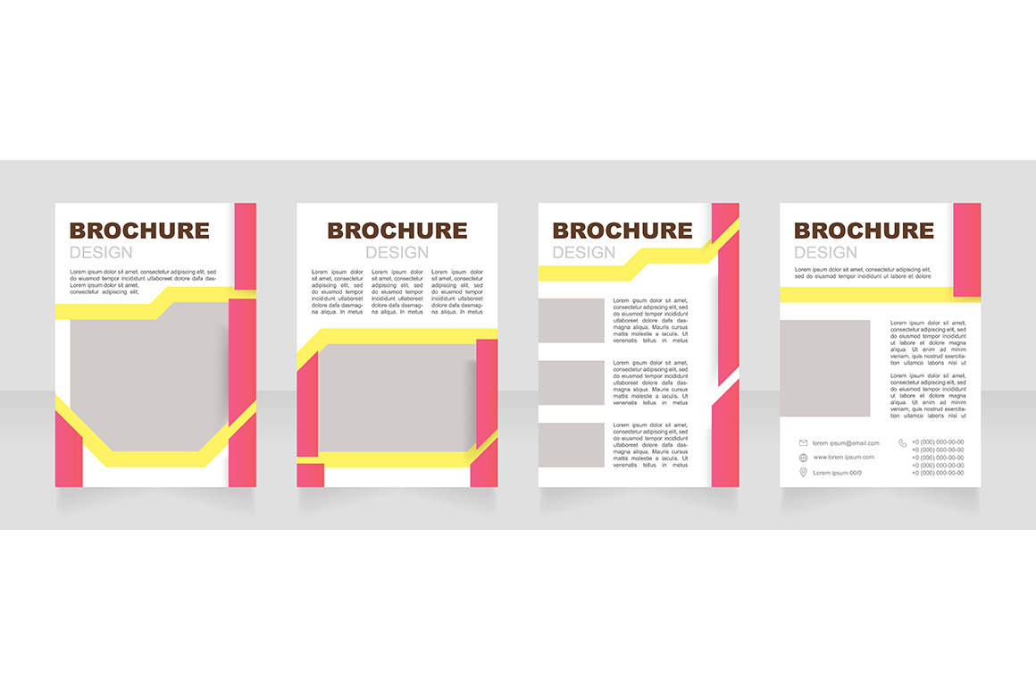Construction project management, a Brochure Template by IMG Visuals