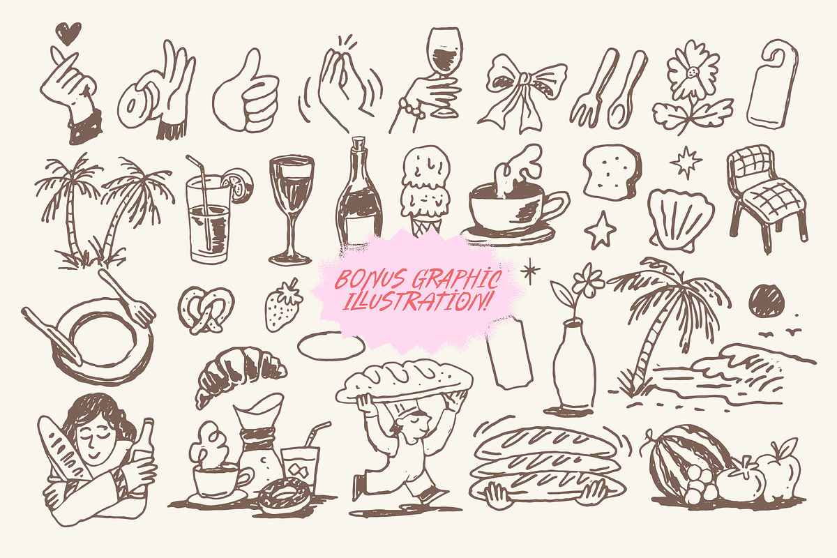 Doodles Carnival - Handwritten Font, a Handwritten Font by The Native Saint Club (Photo 4 of 14)