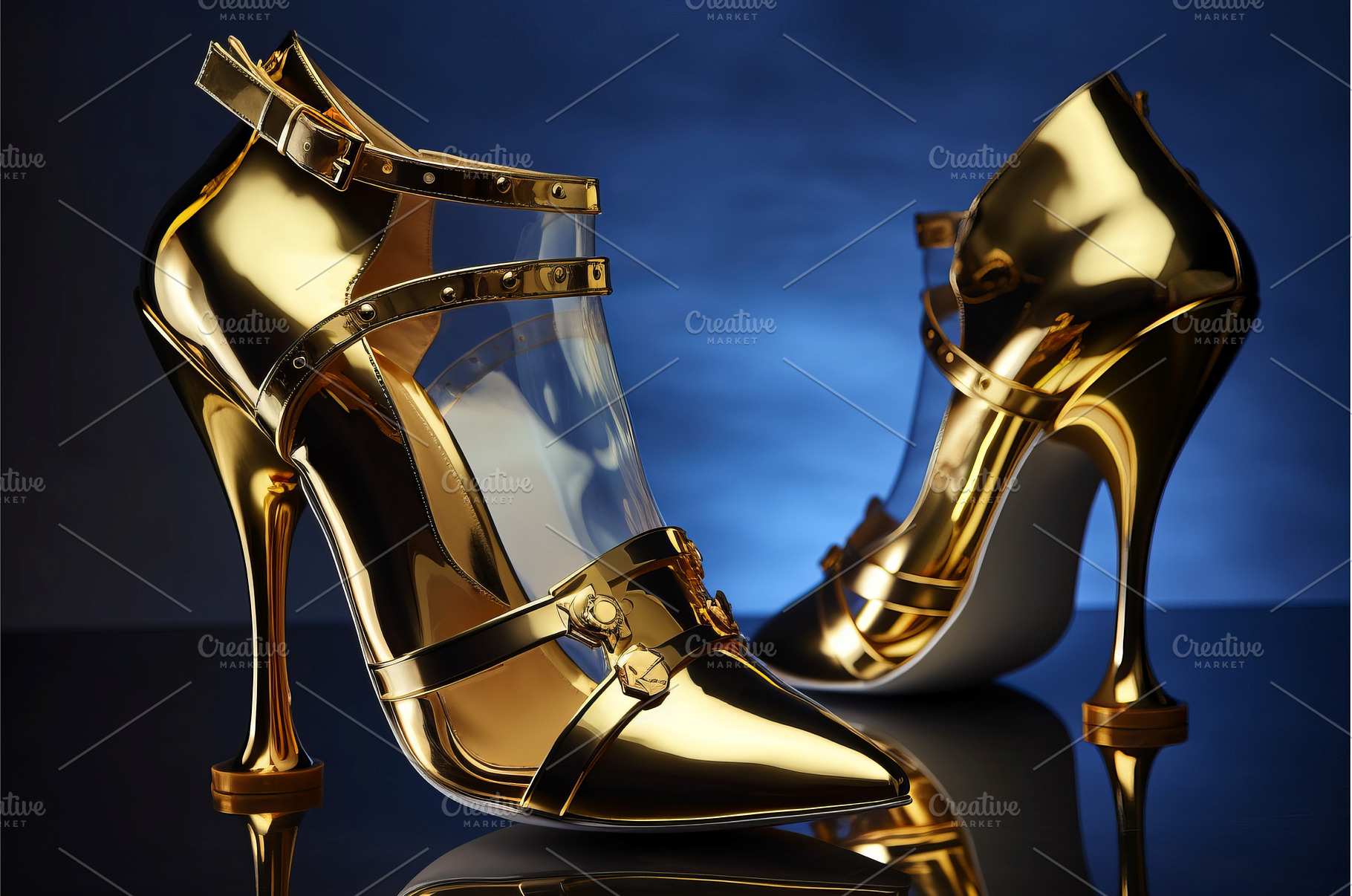 Luxury fashion shoes. Generate ai, a Beauty & Fashion Photo by Ylivdesign