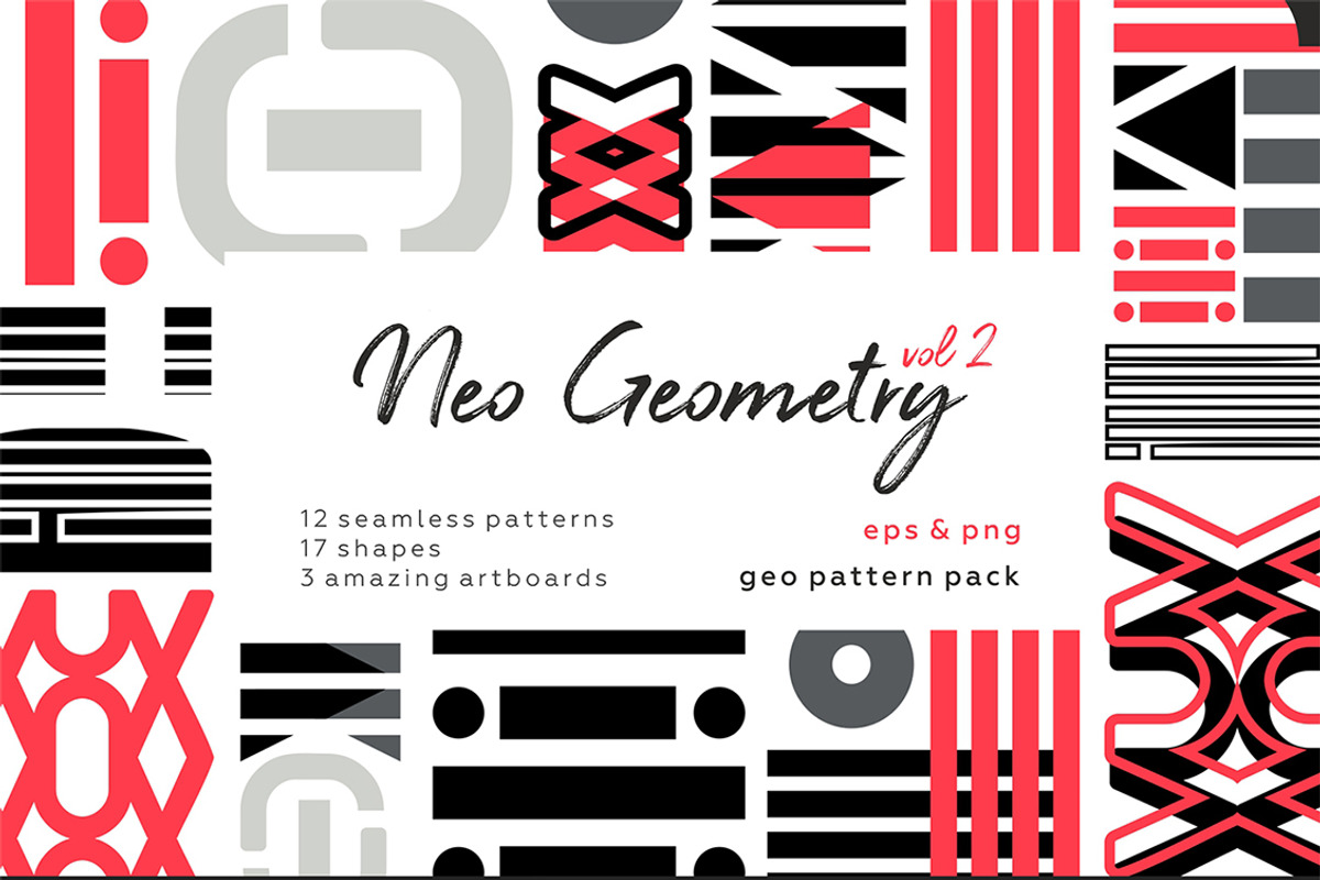 Black Friday! Big Geometric Bundle!, a Pattern Graphic by lisa_kalev (Photo 20 of 31)