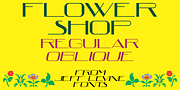 Flower Shop JNL, a Font by Jeff Levine Fonts (Thumbnail 1 of 5)