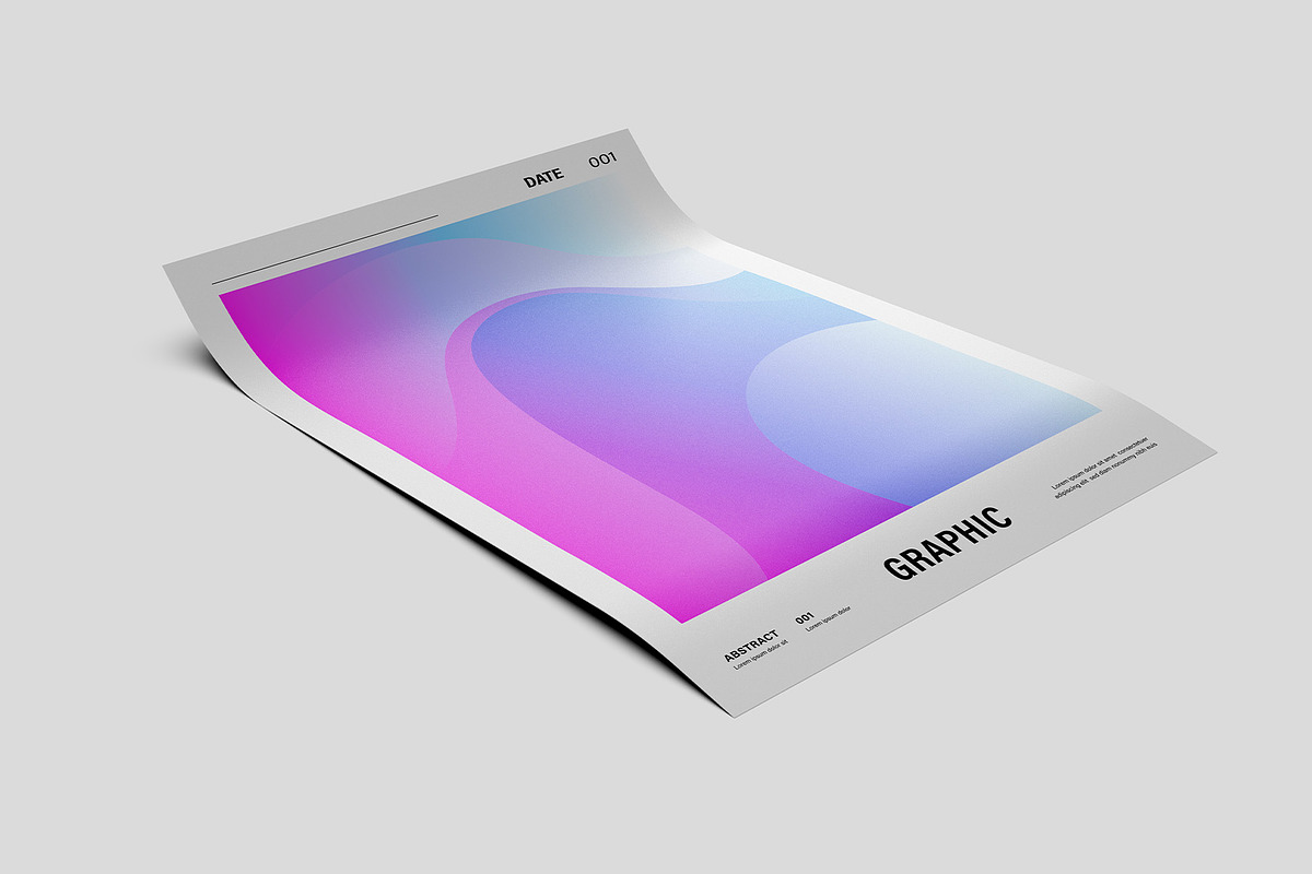 Paper Poster Mockups - 12 views, an Advertising Mockup by Illusiongraphic (Photo 2 of 28)
