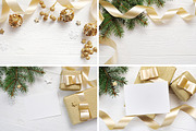 Christmas mock ups with smart object, a Print Template by Happy Letters (Thumbnail 5 of 12)