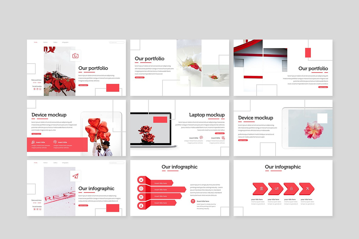 Romero - Powerpoint Template, a Presentation Template by inspirasign