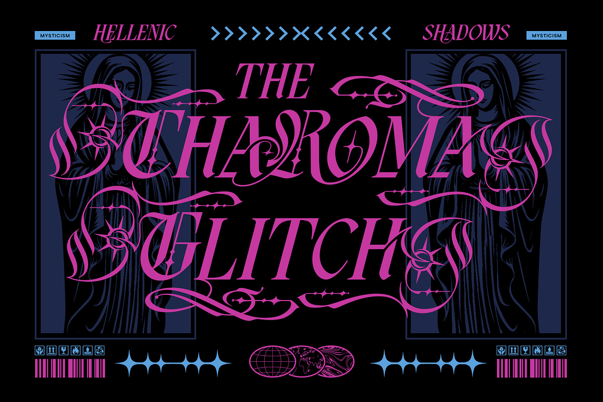 Taroth Sharp Typeface, a Blackletter Font by alit design (Photo 5 of 17)