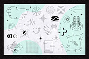 Aesthetic Metamodern Shapes Part 1, an Outline Icon by Ckybe's Corner (Thumbnail 4 of 7)