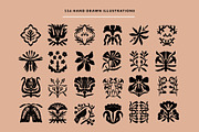 Folk Art Clipart | Art Nouveau Set, a Decorative Illustration by Favete Art (Thumbnail 4 of 19)