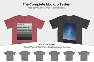 Comfort Colors 1717 Mockups