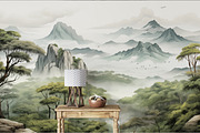 Tropical rainforest wallpaper, a Wallpaper Graphic by fei long (Thumbnail 2 of 10)