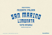 Plaza de Castillo, a Sans Serif Font by Komet & Flicker (Thumbnail 7 of 12)