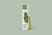 Weed Joint Pre-Roll Packaging Mockup, a Product Mockup by easymock 2 (Thumbnail 6 of 10)