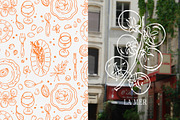 La Mer Mediterranean Seafood Graphic, a Food Illustration by Volha Studio (Thumbnail 14 of 15)