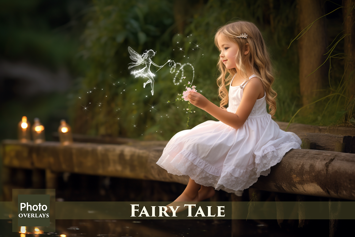 Fairy tale, 38 Photoshop overlays, an Object Graphic by HappyNews (Photo 1 of 6)