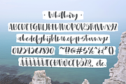 Whitbury, a modern calligraphy font, a Script Font by Rachel White Art (Thumbnail 3 of 12)
