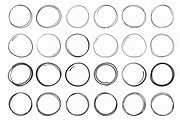 Hand Drawn Circle Frames, an Object Graphic by PixMarket (Thumbnail 2 of 4)