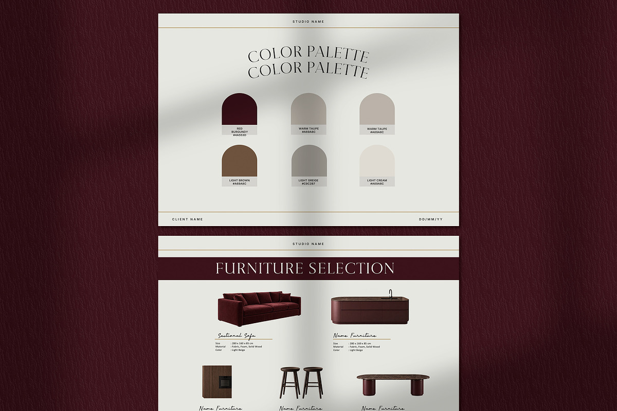 Luxury Interior Design Presentation, a Presentation Template by SKY CREATION (Photo 6 of 7)
