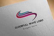 Wave Logo Design Template, a Branding & Logo Template by FusionadCreates (Thumbnail 2 of 3)