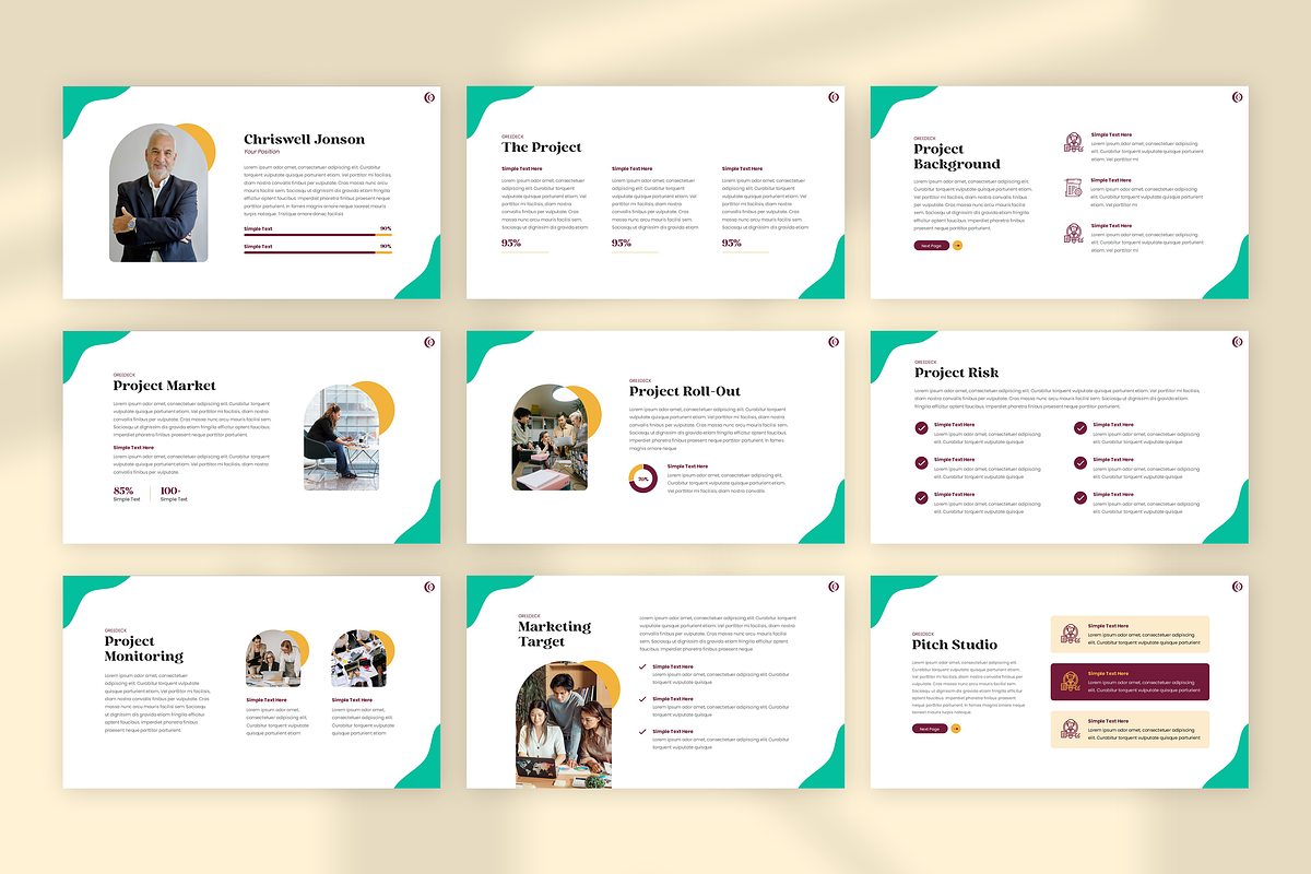 Greedeck Powerpoint, a Presentation Template by Azruca (Photo 4 of 6)
