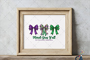 Preppy Mardi Gras Y'all Png, an Illustration by Creative Art (Thumbnail 5 of 6)