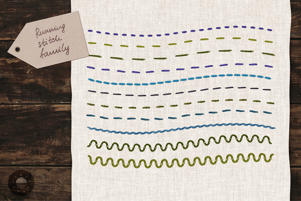 Embroidery brushes for Procreate, a Brush Add-On by bokettori (Photo 12 of 16)