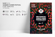 Summer Flower Festival Flyer, a Flyer Template by Bundo Themes (Thumbnail 2 of 7)