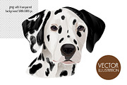 Dog portraits.Vector illustrations., an Illustration by Indie Khisa (Thumbnail 3 of 9)