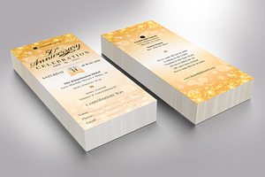 Church Anniversary Ticket Canva