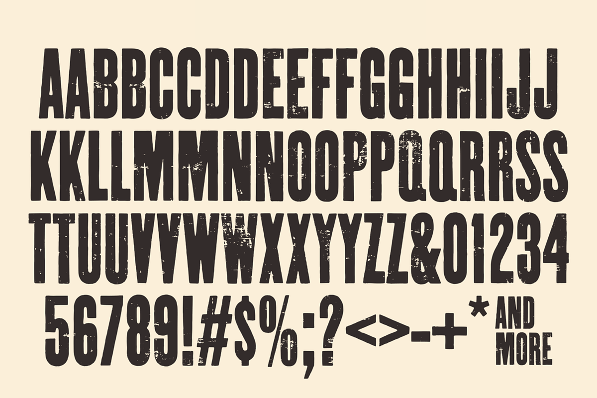 Vintigod - Sans Serif Font, a Sans Serif Font by Luna Shop (Photo 4 of 5)