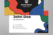 Modern Business Card Design Ideas, a Business Card Template by MightyDesign (Thumbnail 5 of 8)