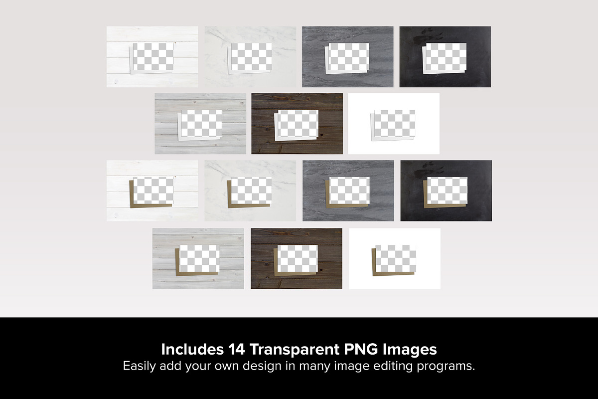 4x6 Greeting Card Mockup Set - PSD, a Product Mockup by MelissaBMockups (Photo 10 of 12)