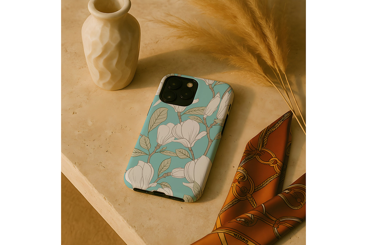 iPhone Tough Phone Case Mockup, an iPhone Mockup by UrbanMockupsStore (Photo 2 of 5)