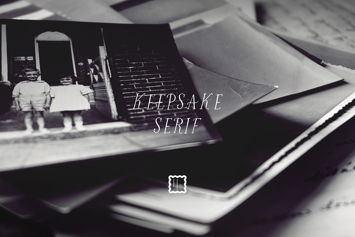 Keepsake Serif, a Font by Honey Lust Co. Shop (Photo 1 of 3)