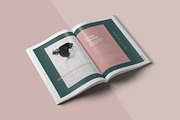 Magazine / CANVA, INDD / Brooke, a Magazine Template by Mirazz (Thumbnail 8 of 17)