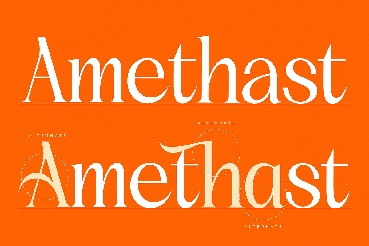 Amethast Stones Modern Serif, a Serif Font by timelesstype.co (Photo 9 of 20)