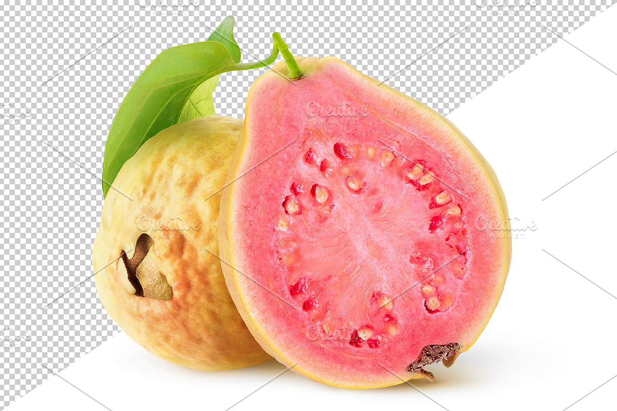 Yellow guava with pink flesh, an Object Graphic by Fruits+Veggies (Photo 3 of 4)